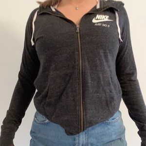 Nike zip up sweatshirt